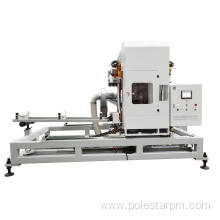 PVC HDPE MPP Plastic Pipe Cutting Machine